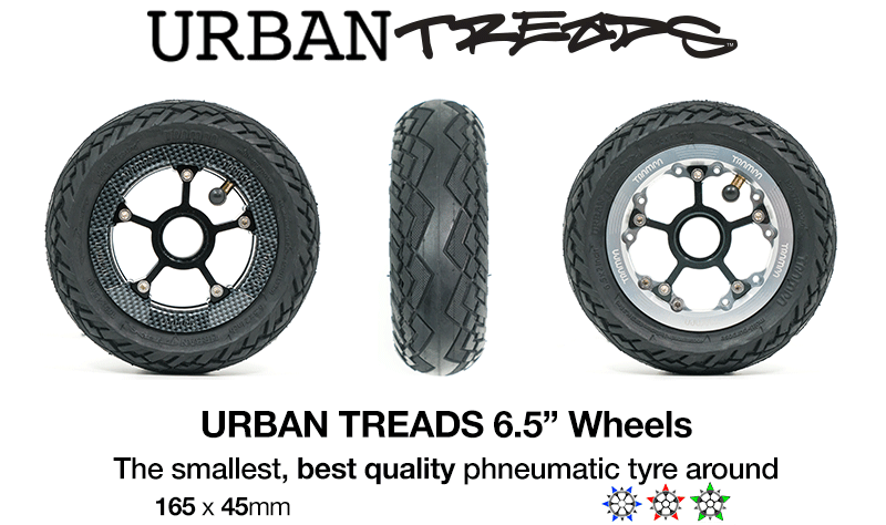 9 inch Wheels TRAMPA Wheels Wheel Rims & Smooth Tires Hard Tyres