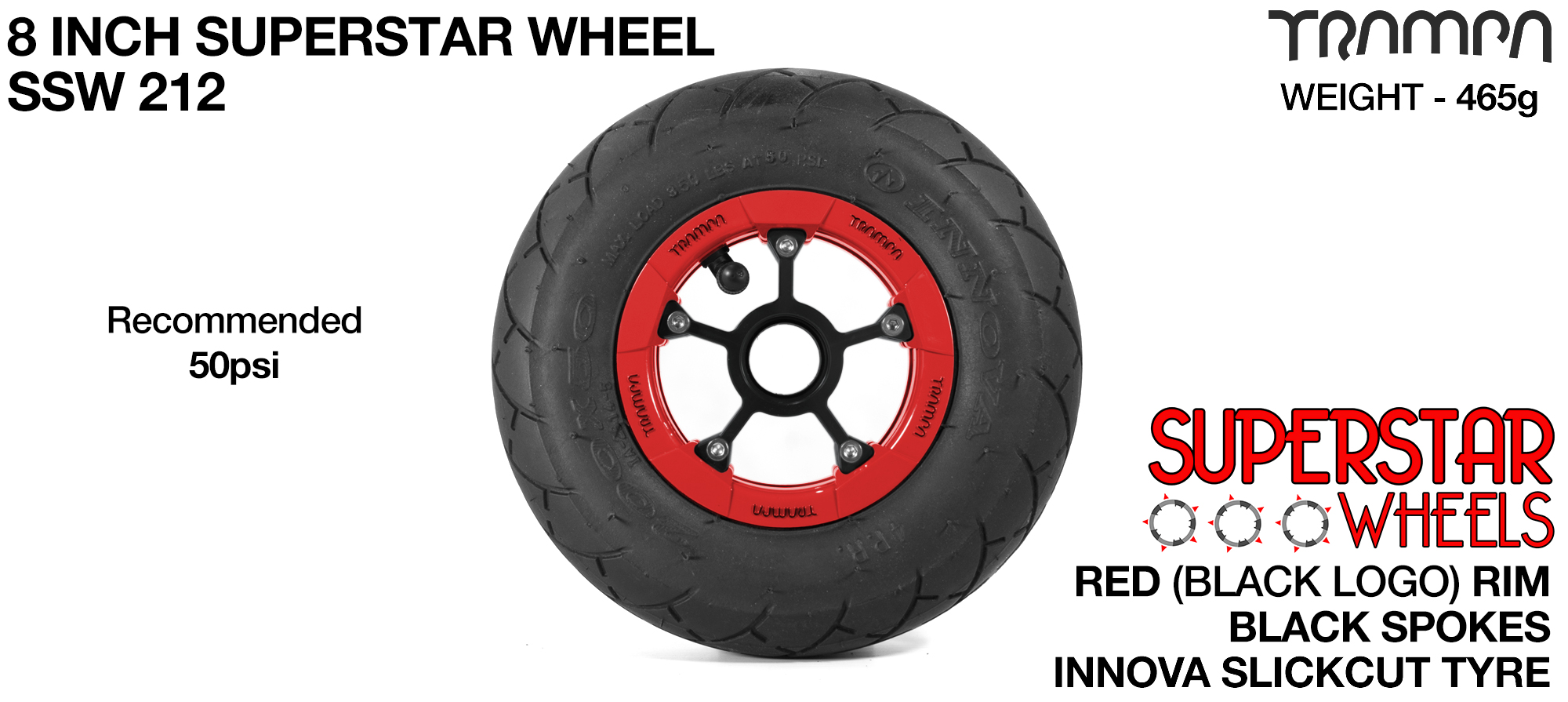 8 Inch Wheel - SUPERSTAR Wheels