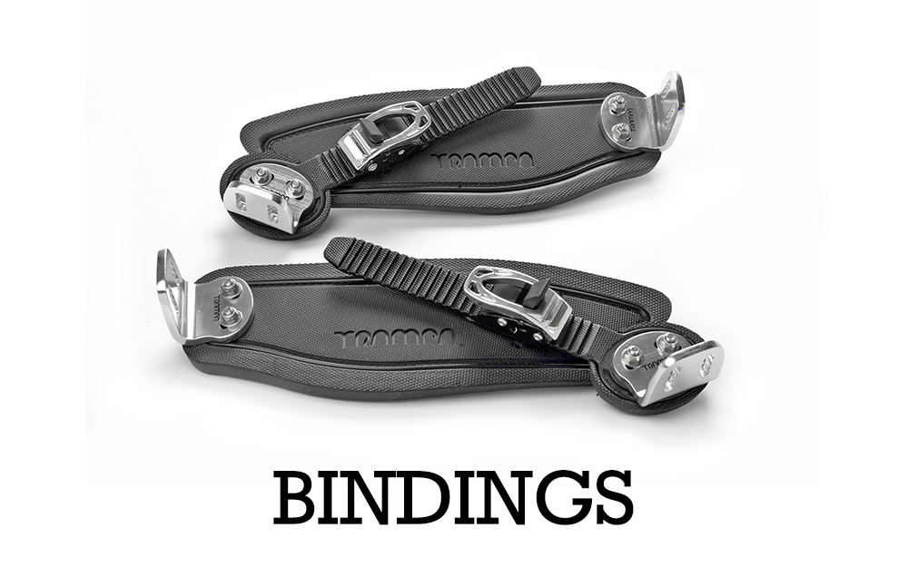 Bindings come in different styles to suit the different types of rider. Adding Heel Straps locks you to the board!!