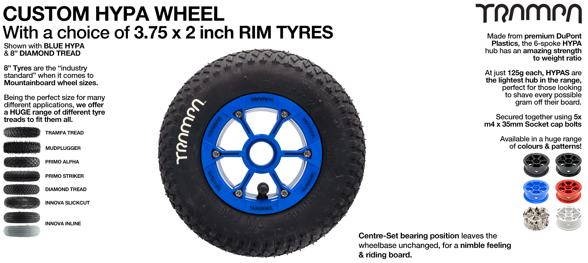 Custom 8 Inch HYPA Wheel 