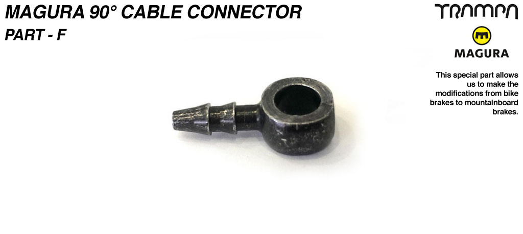 Magura 90º Bango cable connector - part F