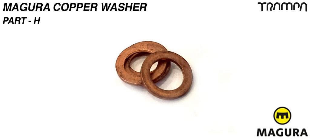 Magura connecting copper Washer - part H