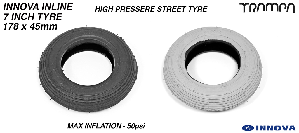 INNOVA INLINE - 7 Inch  Straight cut Street tyre