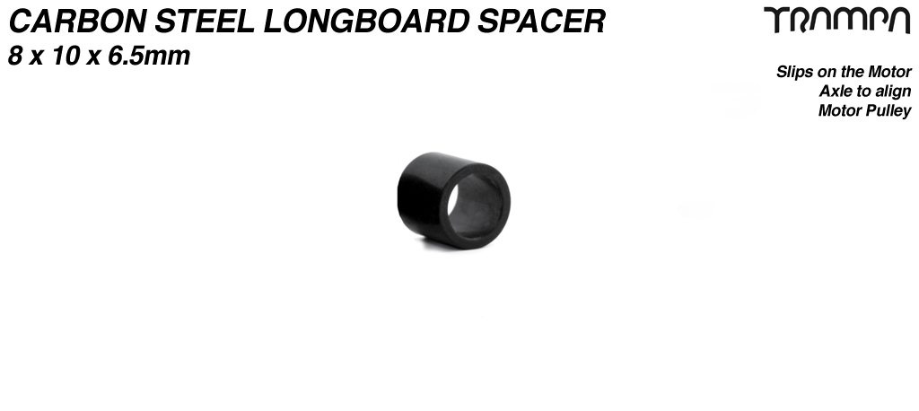 8 x 12 x 10.3mm Carbon Steel Internal Bearing Support Longboard wheel bearings Spacer