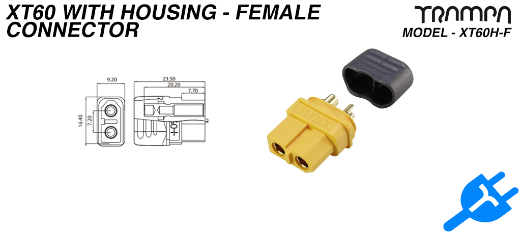 XT60 connector with Housing - Female