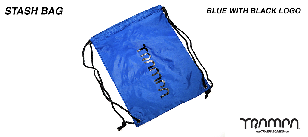 Stash Bag - BLUE with Black Logo