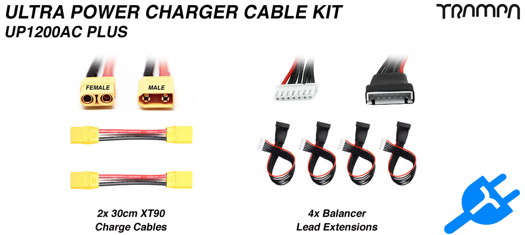 ULTRA POWER Charger CABLE Extension KIT
