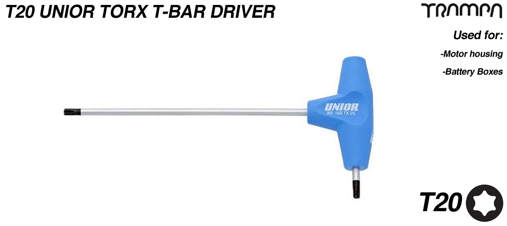 Unior Torx T20 T Handle Driver