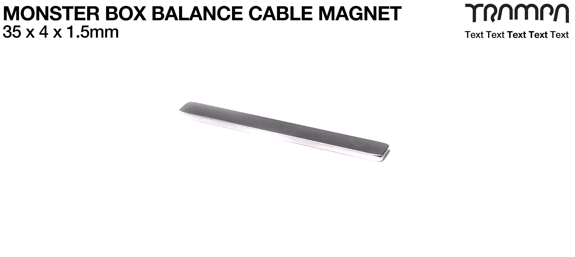 Magnet for Monster Box Balance cables protection 30x 4x 1.5mm N