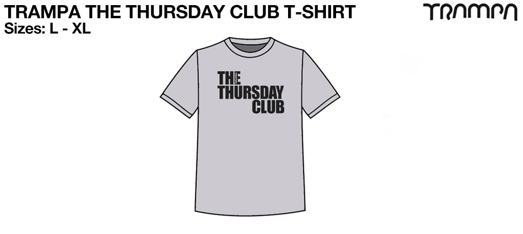 FOTL The THURSDAY Club Marl Grey Heavy Cotton