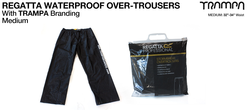 REGATTA Waterproof over-trousers MEDIUM 