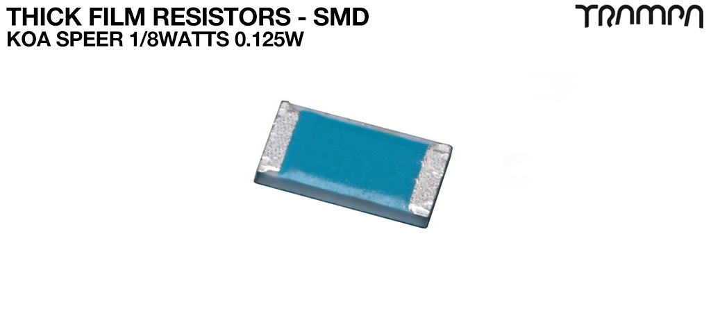 Thick Film Resistors - SMD / KOA Speer 1/8watts 0.125W 