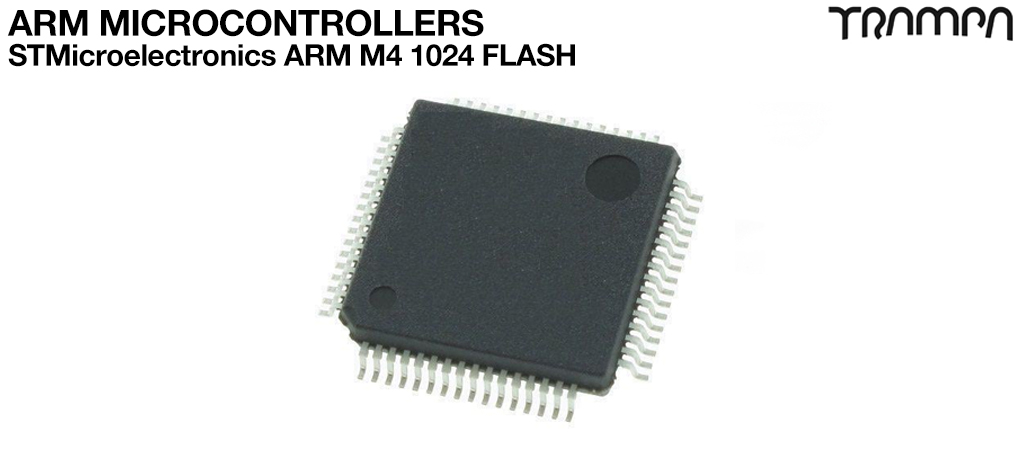 ARM Microcontrollers / STMicroelectronics ARM M4 1024 FLASH