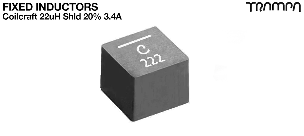 Fixed Inductors / Coilcraft 22uH Shld 20% 3.4A