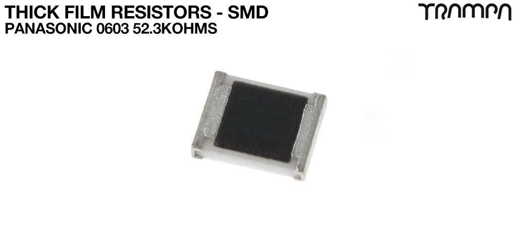 Thick Film Resistors - SMD / Panasonic 0603 52.3Kohms