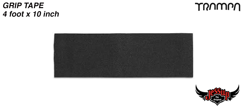 4 Foot of 10 Inch Wide Jessop Grip Tape for wide Longboards