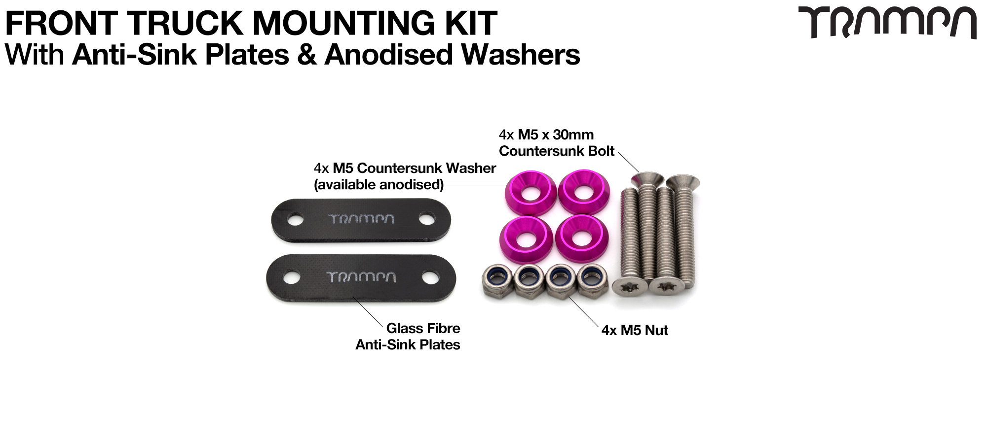 2WD FRONT Truck Mounting Kit 