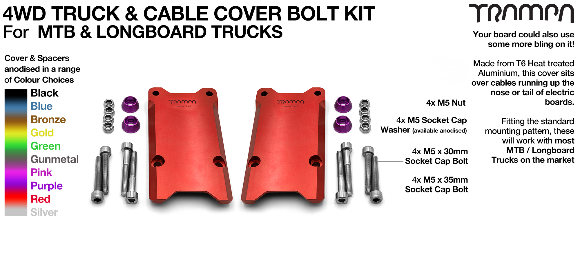 4WD Complete WING DECK Truck Mounting Kit