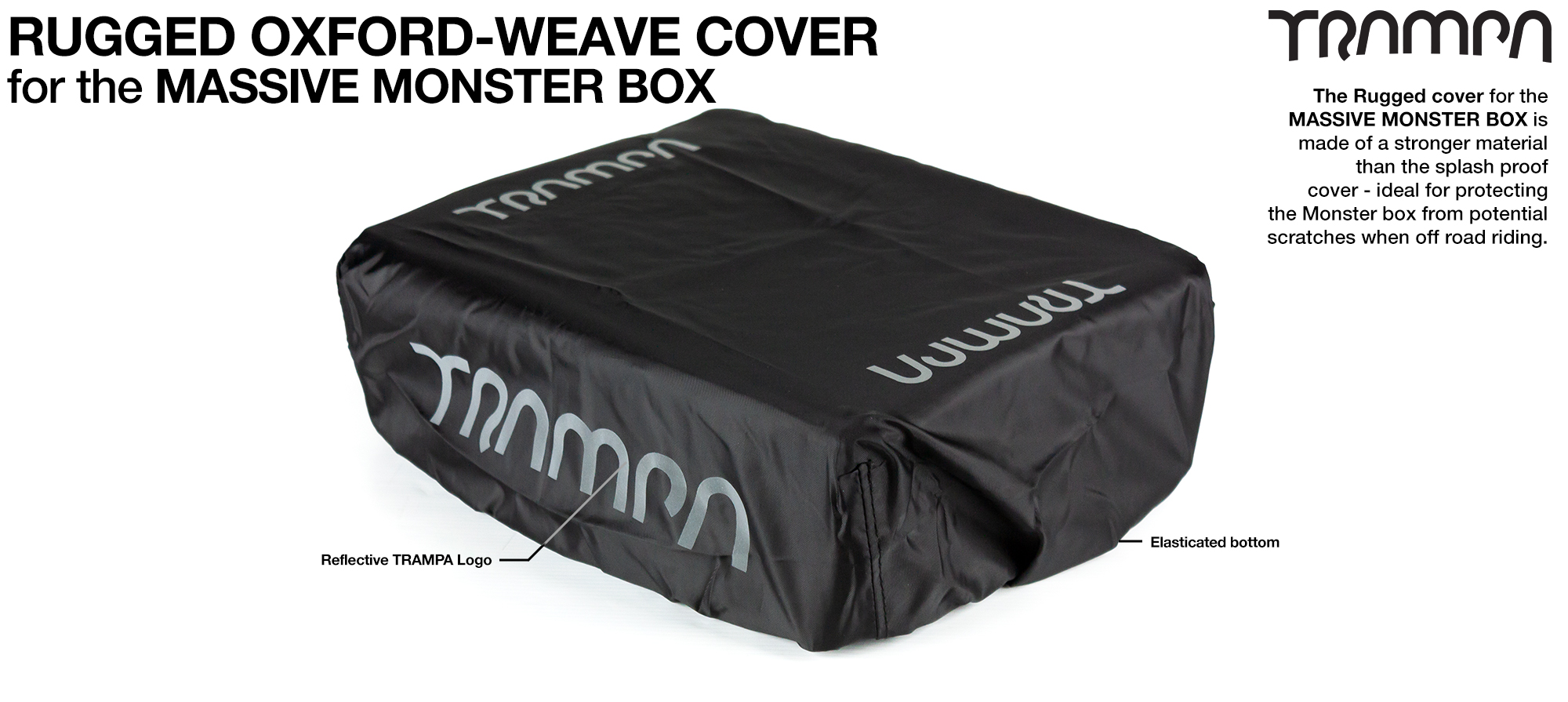 MASSIVE Monster Box - Rugged OXFORD Weave Protective Cover