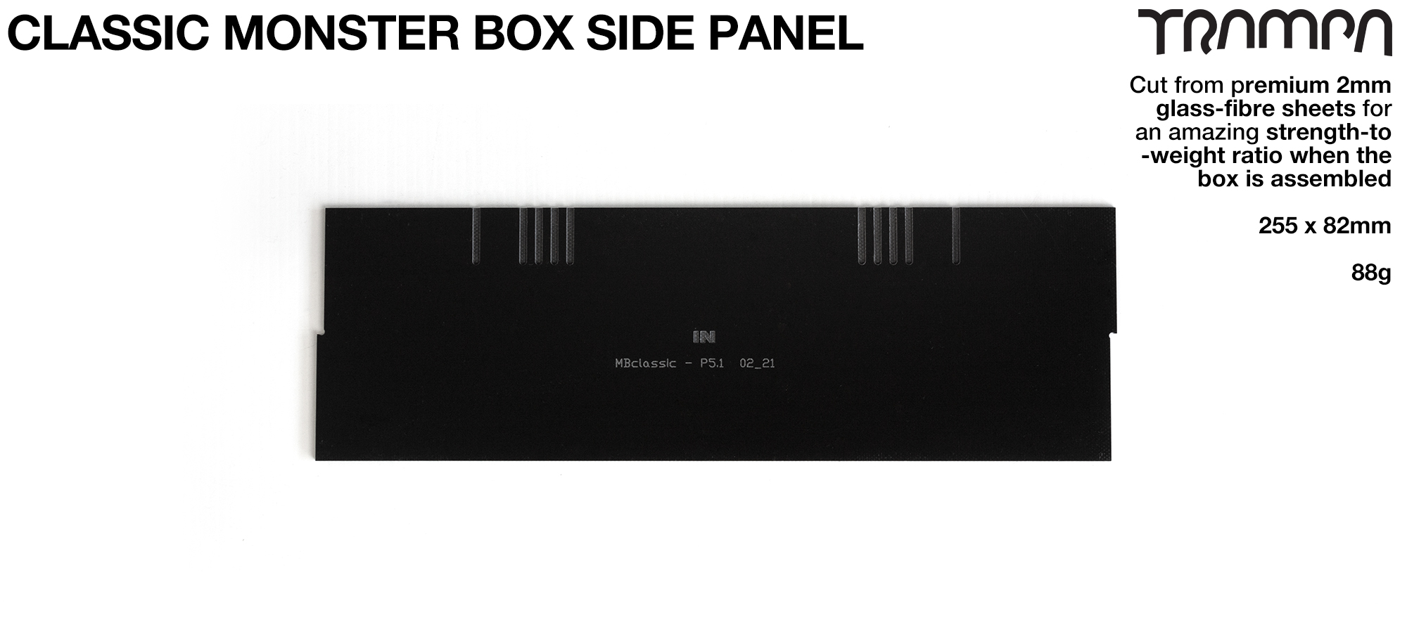CLASSIC MONSTER Box MkV 2mm SIDE PANEL