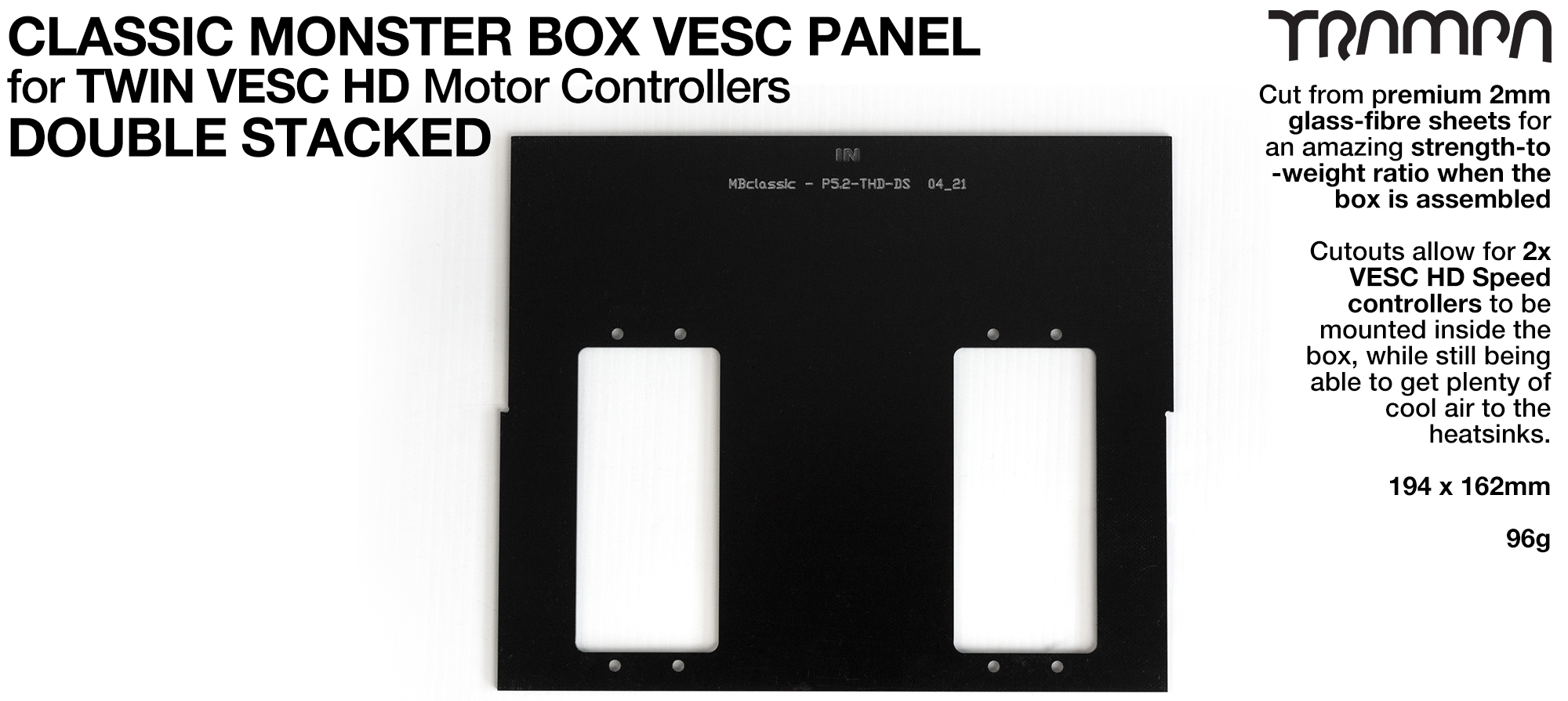 CLASSIC Monster Box MkV DOUBLE STACK Twin HD-60T PANEL 