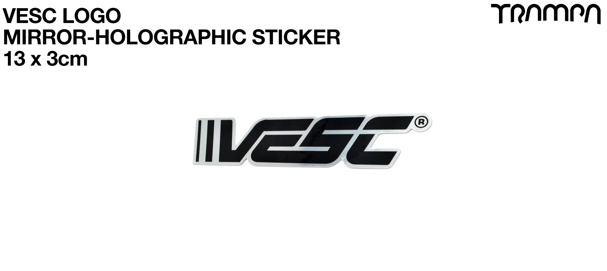 VESC Holographic Mirror Sticker - V2 
