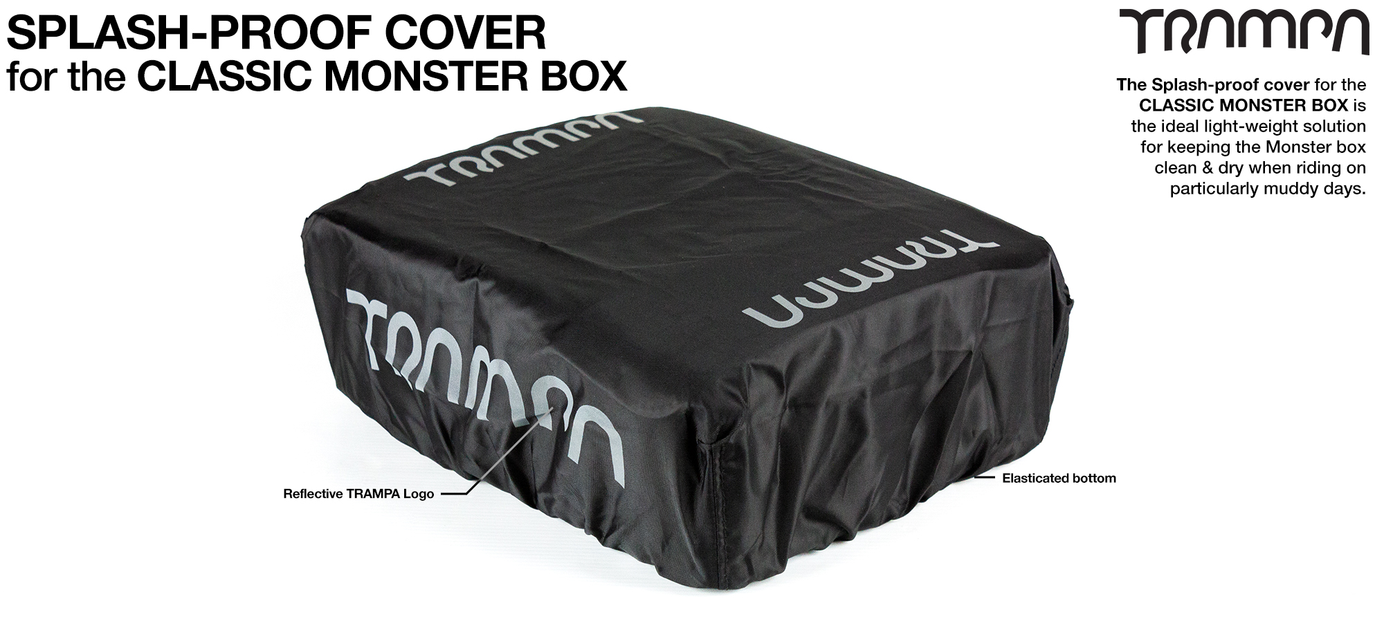CLASSIC MONSTER Box - Reflective light weight whilst Splash Proof Top Cover