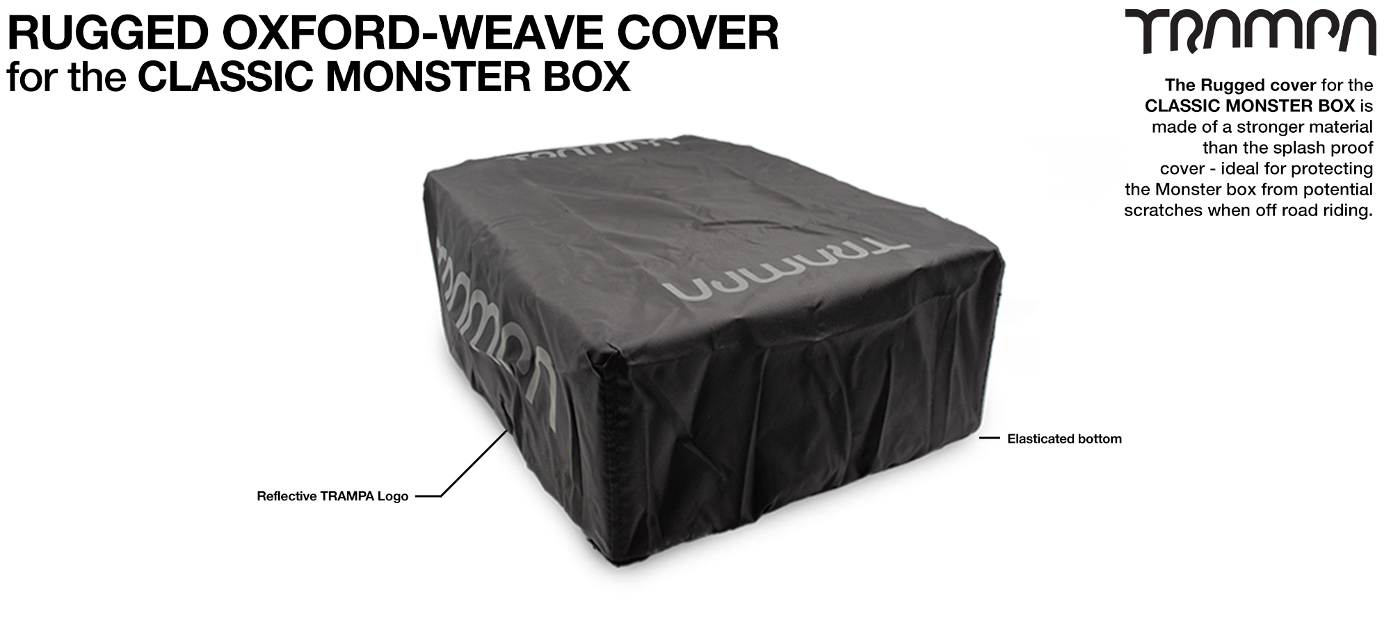 CLASSIC Monster Box - Rugged OXFORD Weave Protective Cover 
