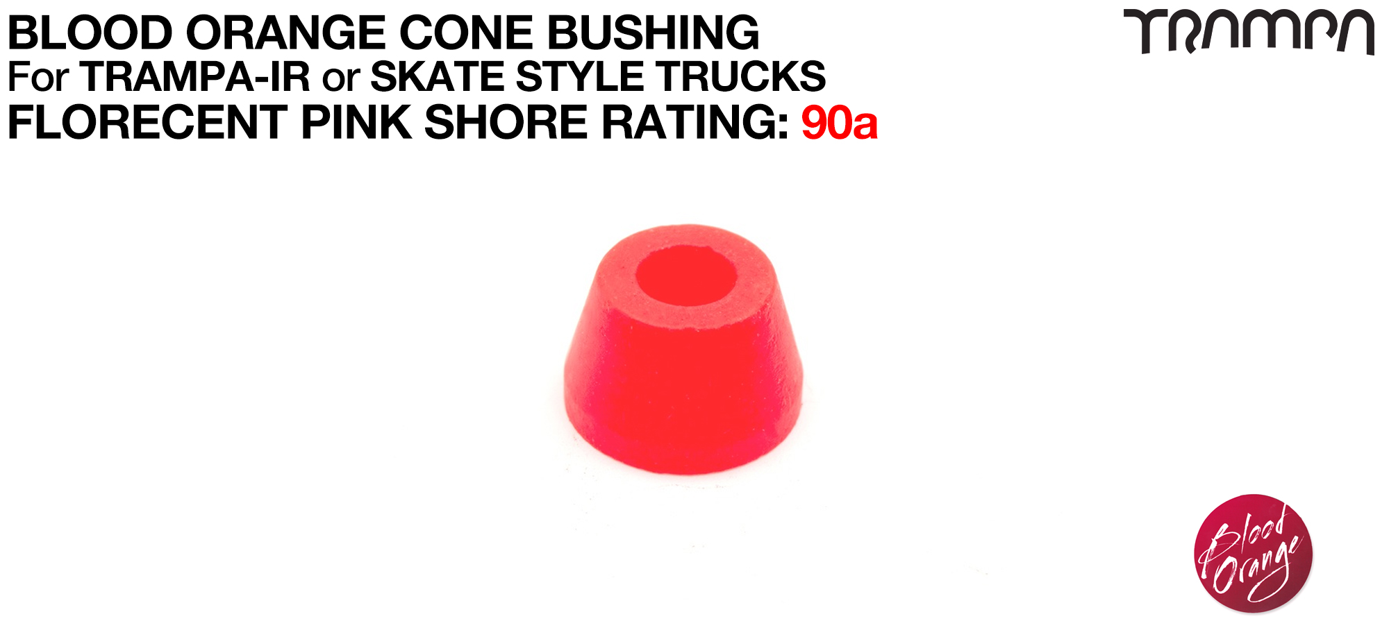 Blood Orange CONE - FLUORESCENT PINK 90a 