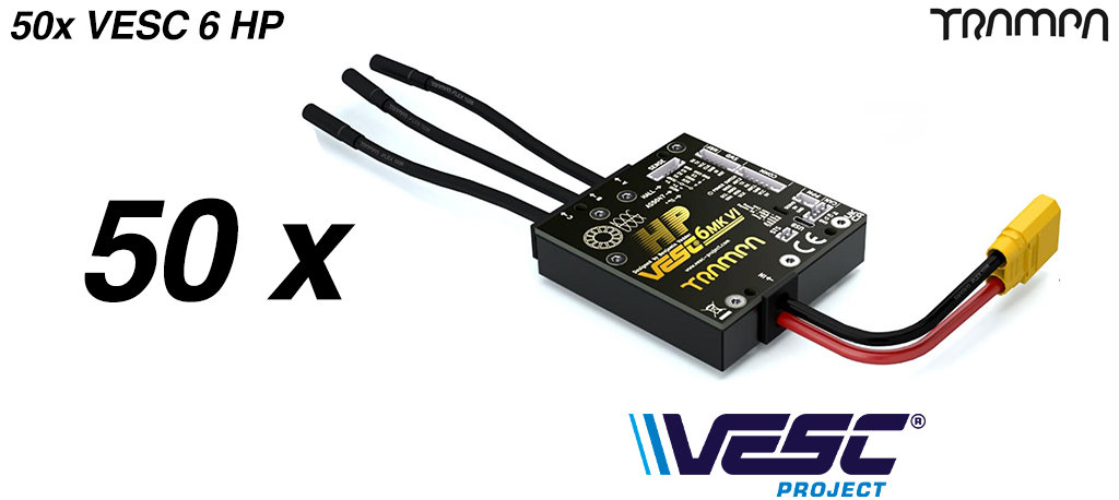 50x VESC 6 HP - HIGH POWER PCB - The next generation - Benjamin Vedder Electronic Speed Controller 