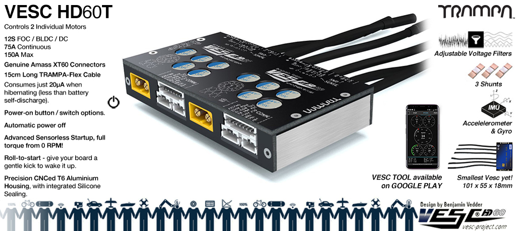 VESC HD-60T TWIN x100