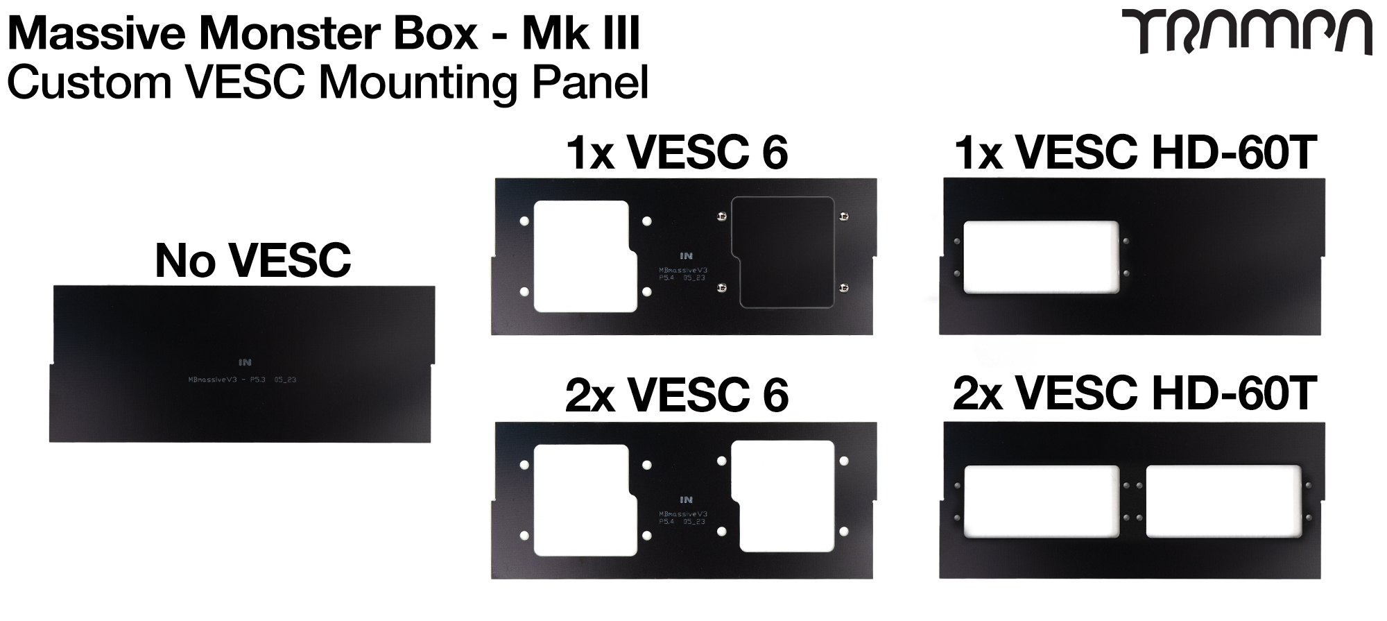Mk III Massive Monster Box 12s -  END Panel CUSTOM VESC