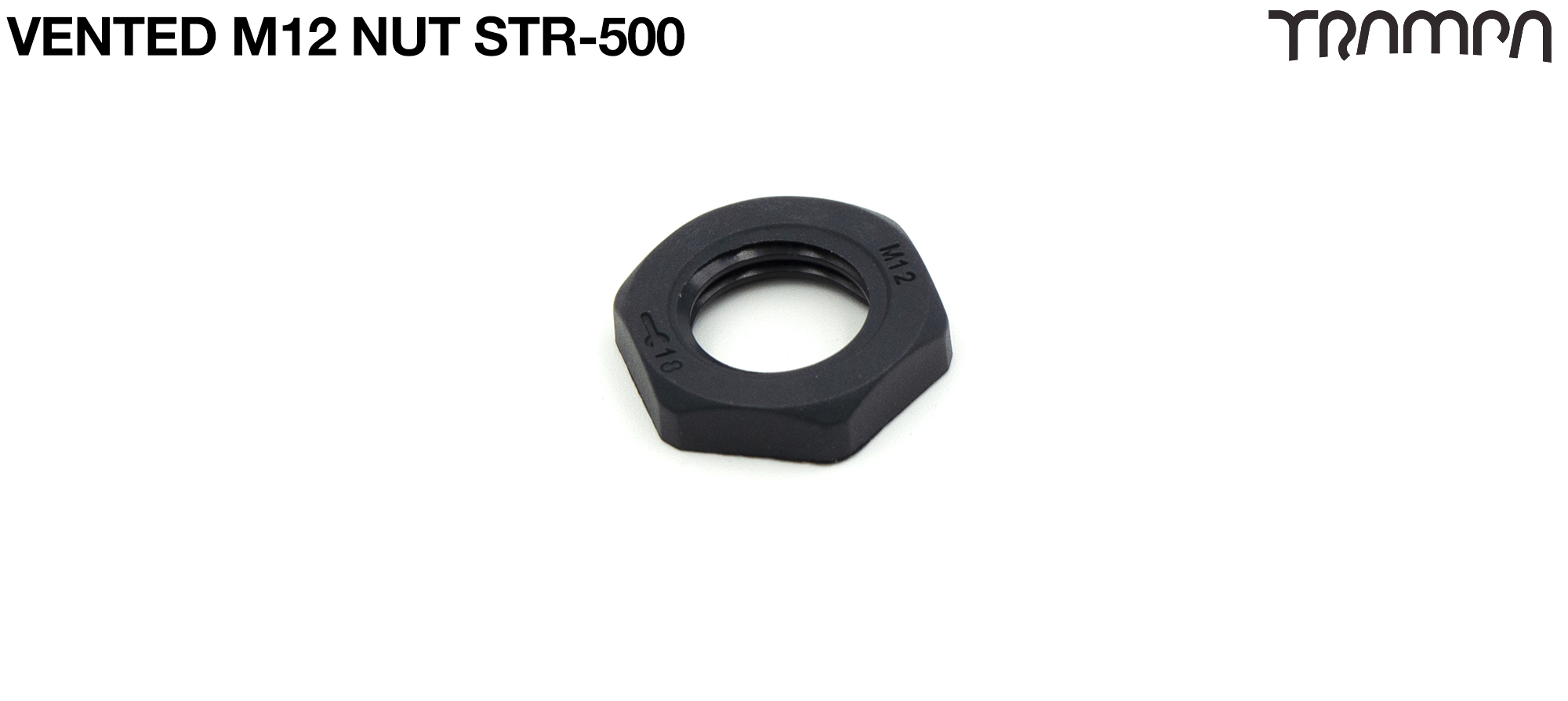 Vented M12 Nut - SRT-500 
