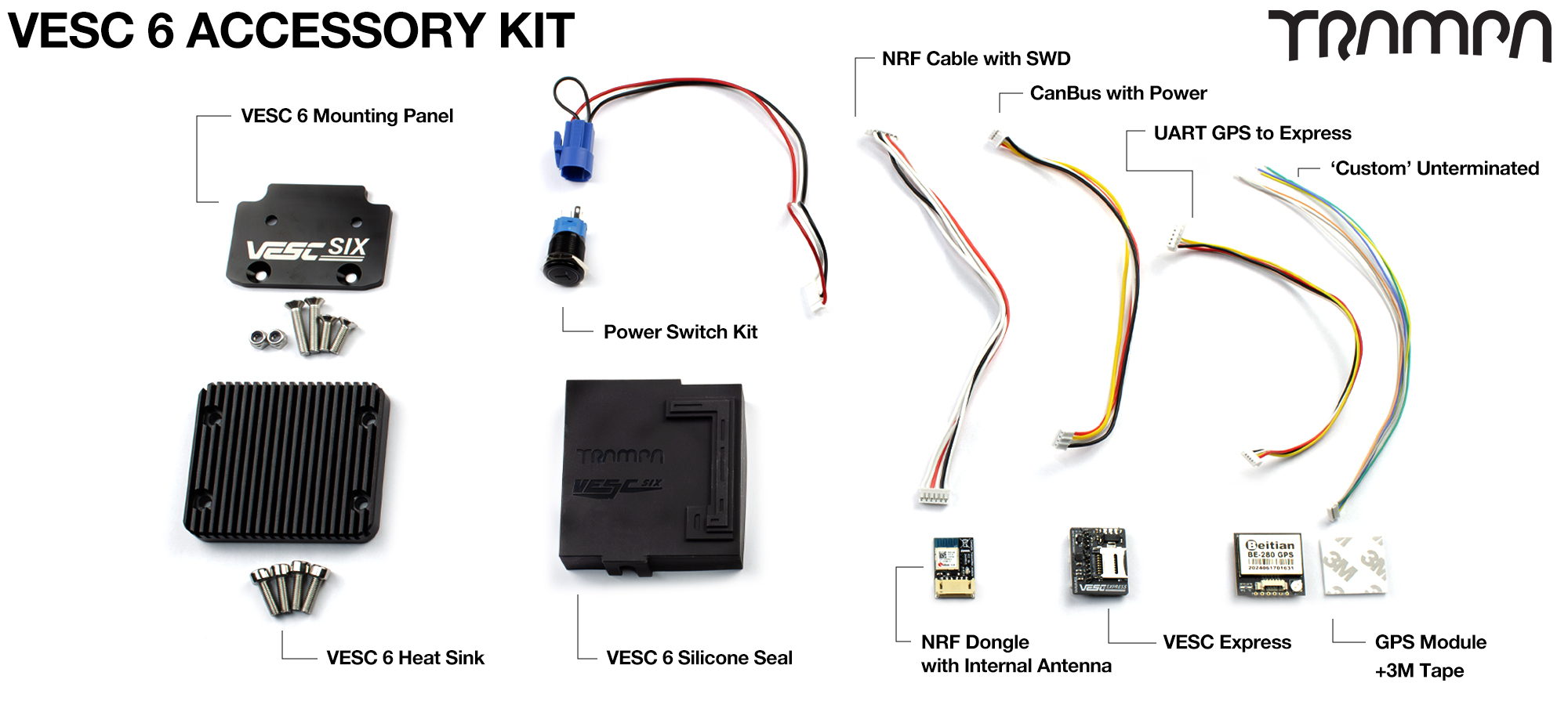 VESC 6 Accessory Kit