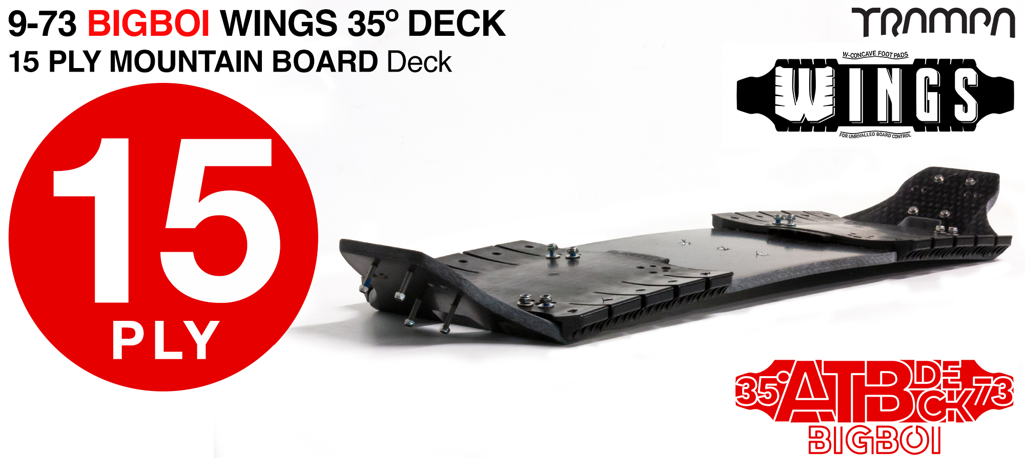 15ply 9/73 BigBoi BigBoi WING Deck - FLEXI 