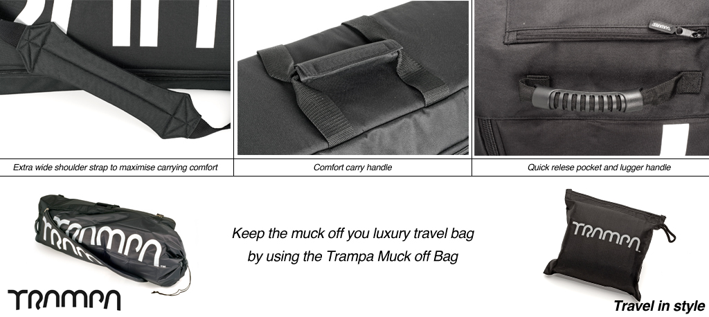 Luxury Travel Bag - Fits 15º short decks with 8 Inch wheels perfectly