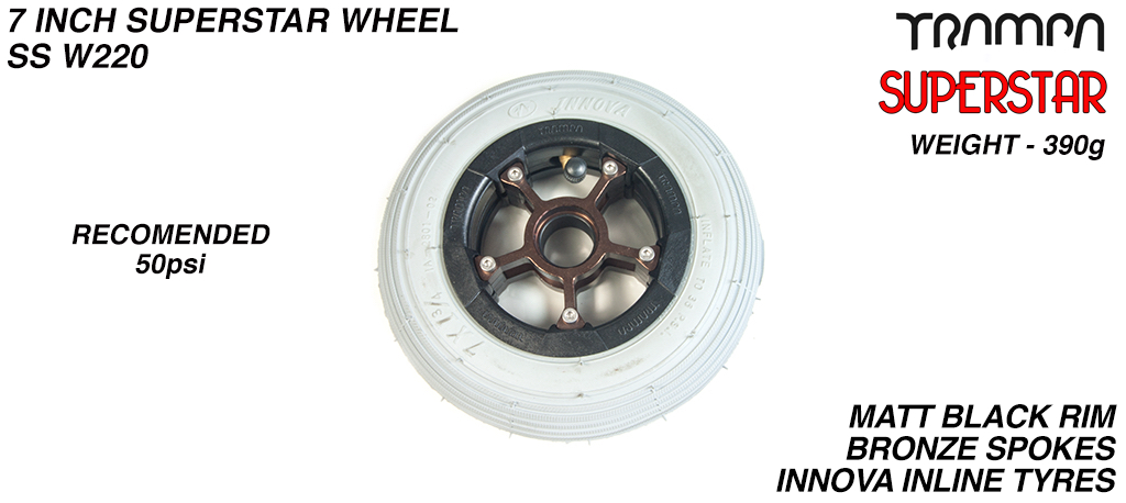 SUPERSTAR - 7 INCH WHEEL - BUILD YOUR OWN CUSTOM MADE 7 inch wheel