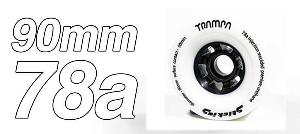 90mm WHITE - 78a Firm (+£2.50)