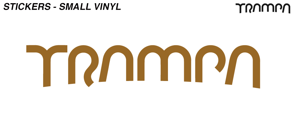 Metallic BRONZE 65mm Detail Vinyl Sticker - OUT OF STOCK