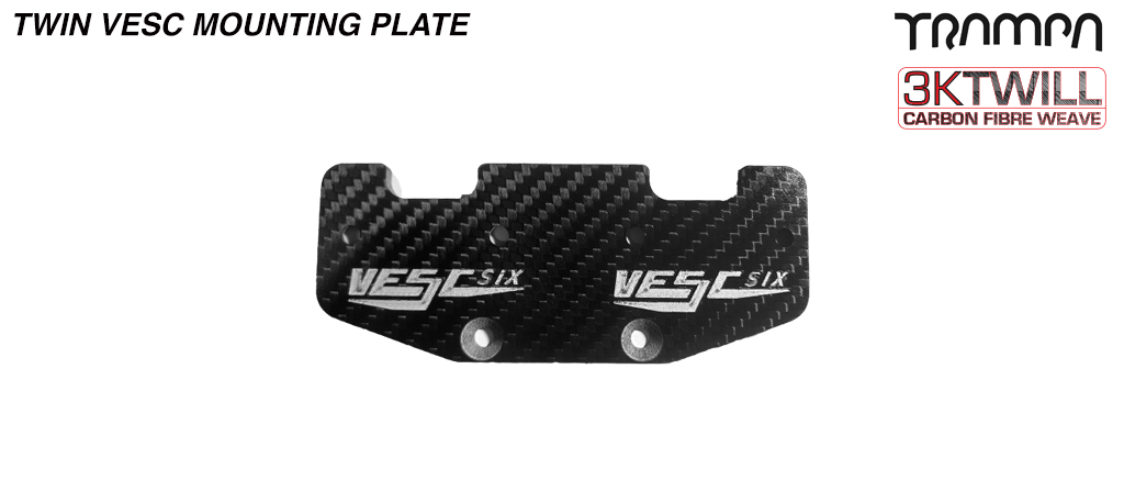 GR4 GLASS Fibre mounting Plate for TWIN VESC 6 