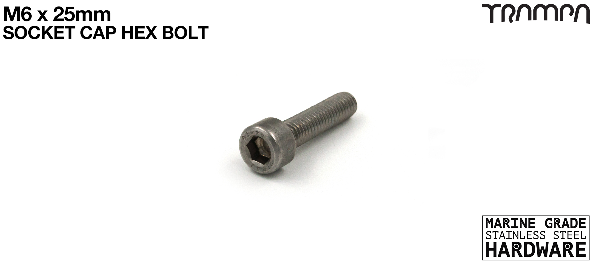 M6 x 25mm Socket Capped Allen-Key Bolt for OBD Mounts & Scooter Clamps