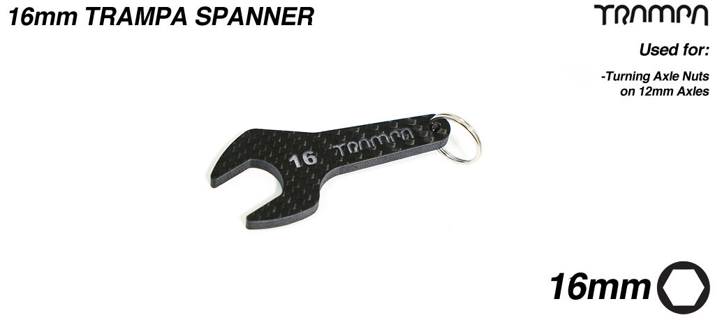 16mm Carbon Fibre TRAMPA Spanner