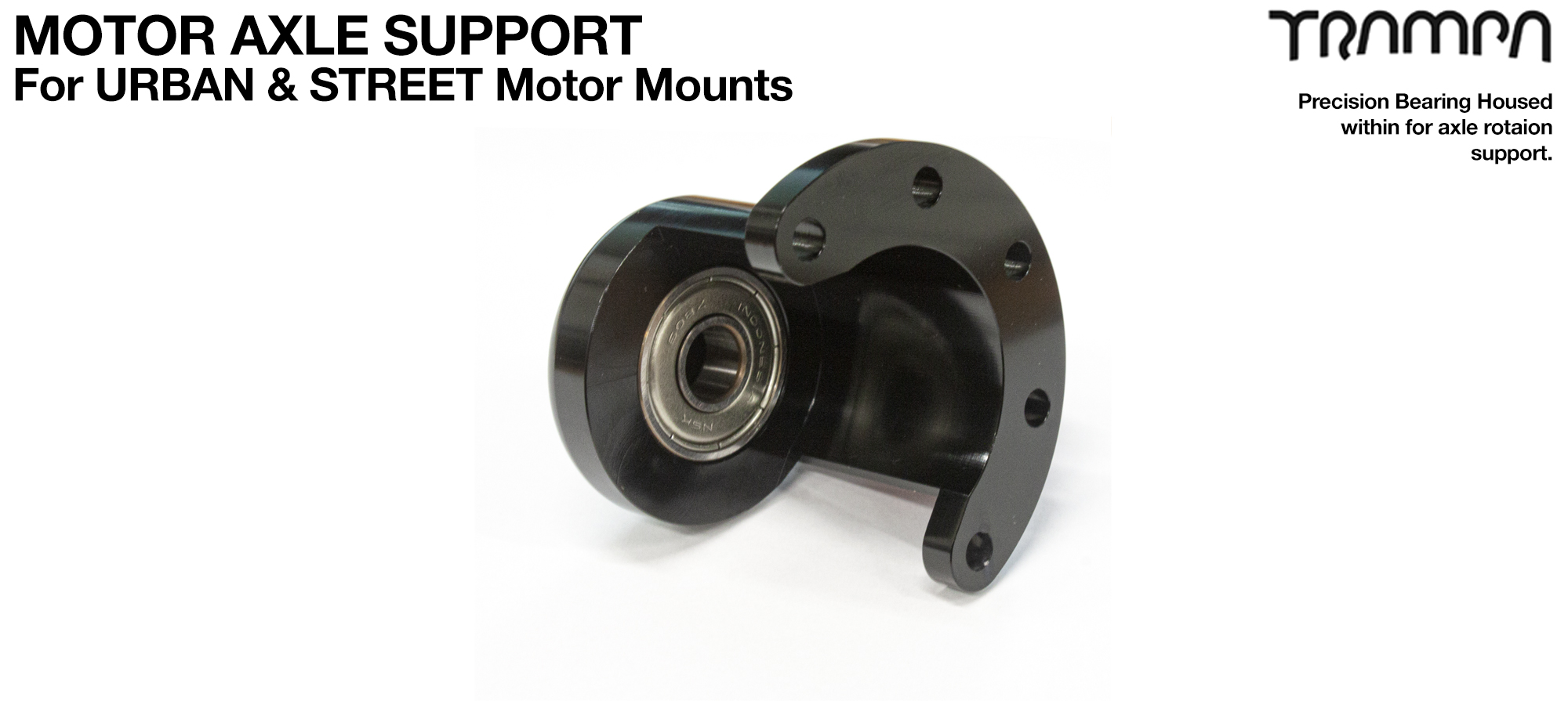 UNIVERSAL Motor Axle Support for CARVE Motor Mounts - CARBON