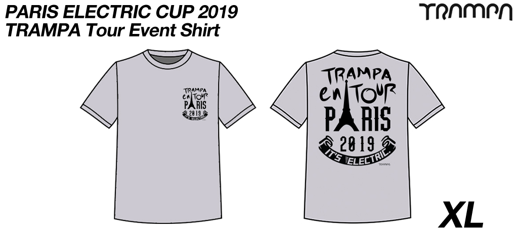 PARIS ELECTRIC CUP 2019 Event Shirt EXTRA LARGE
