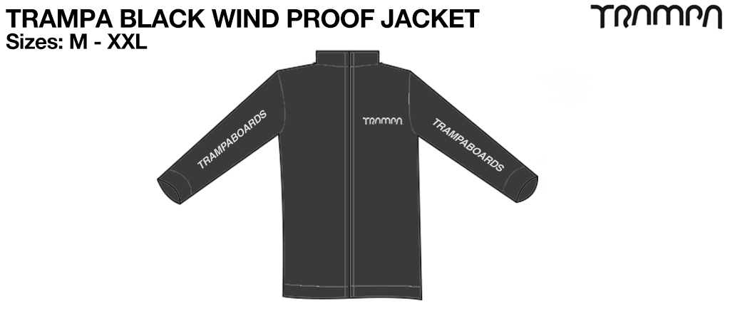 TRAMPA BLACK Wind Proof Jacket 