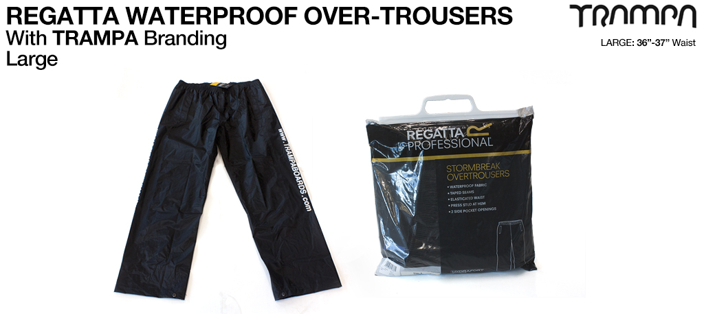 REGATTA Waterproof over-trousers LARGE