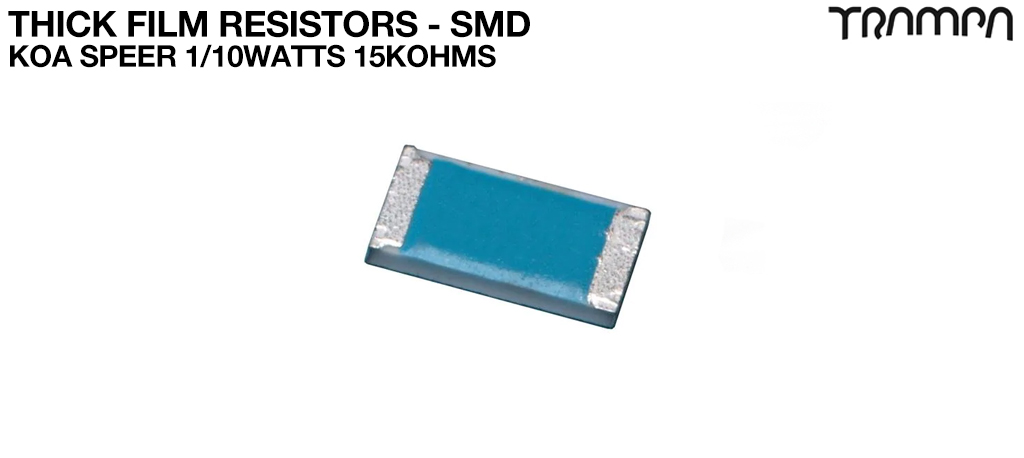 Thick Film Resistors - SMD / KOA Speer 1/10watts 15Kohms