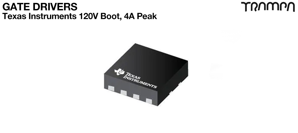 Gate Drivers / Texas Instruments 120V Boot, 4A Peak