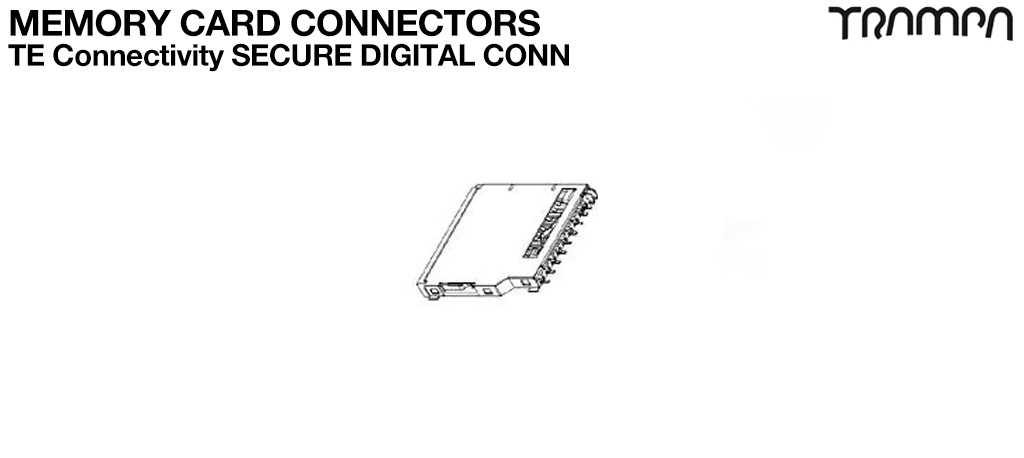 Memory Card Connectors / TE Connectivity SECURE DIGITAL CONN