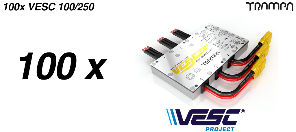 100x VESC 100V 250A - £325 each 